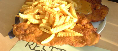 Riesenschnitzel rund um Frankfurt