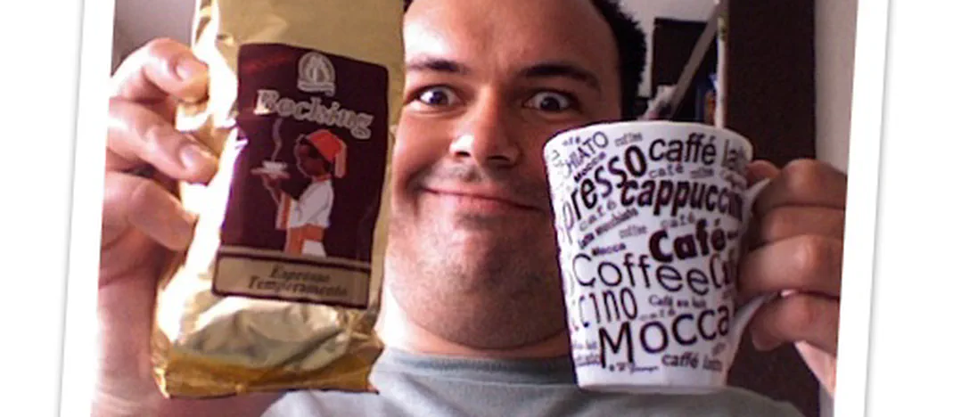 Endlich mal wieder richtig leckeren Kaffee…