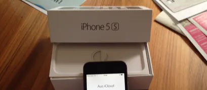 Frisch aus der Fabrik eingetroffen – iPhone 5s